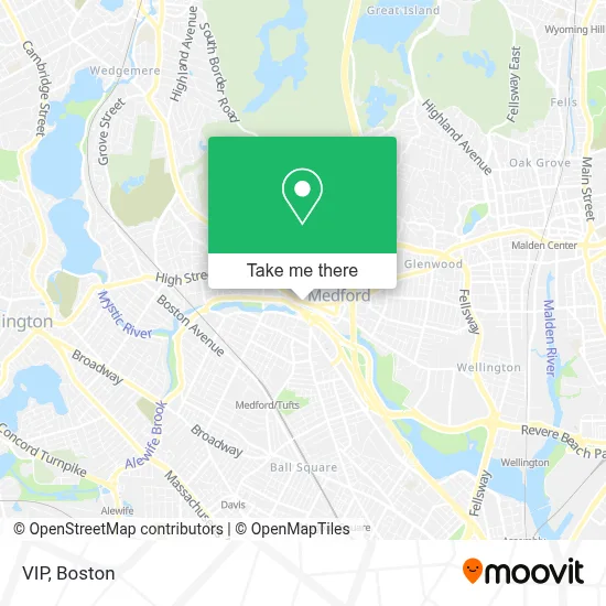Vip map