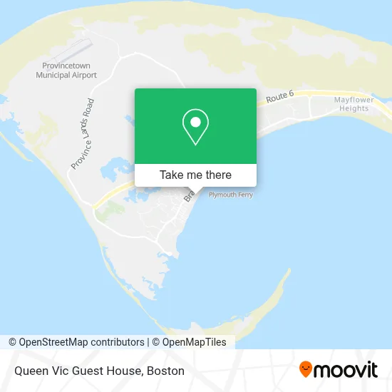 Queen Vic Guest House map