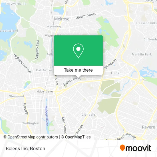 Bcless Inc map