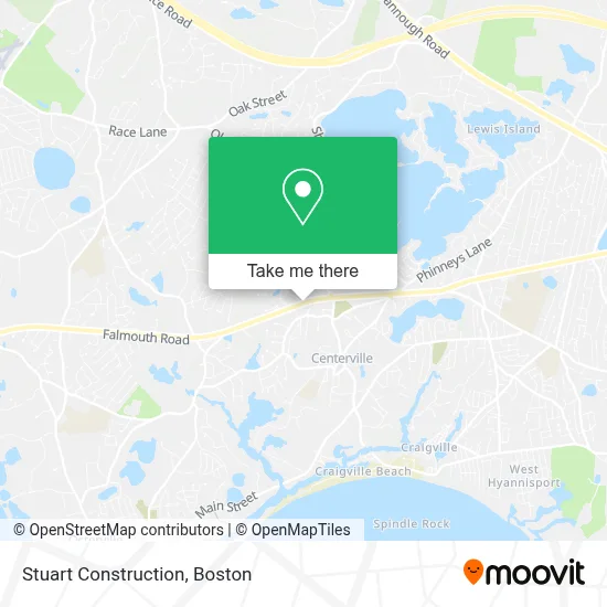 Stuart Construction map
