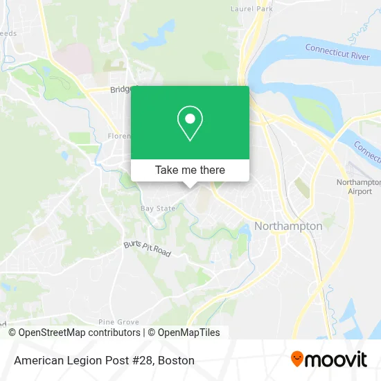 American Legion Post #28 map