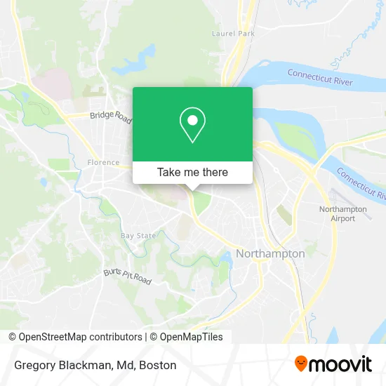 Gregory Blackman, Md map