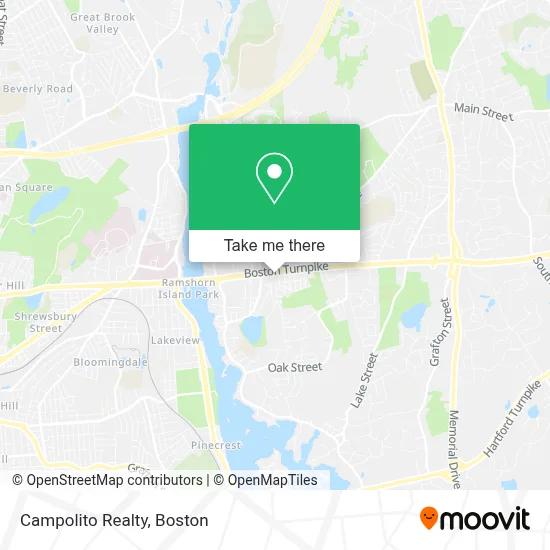 Campolito Realty map