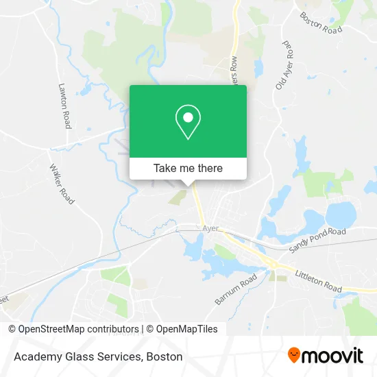 Academy Glass Services map