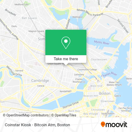 Coinstar Kiosk - Bitcoin Atm map