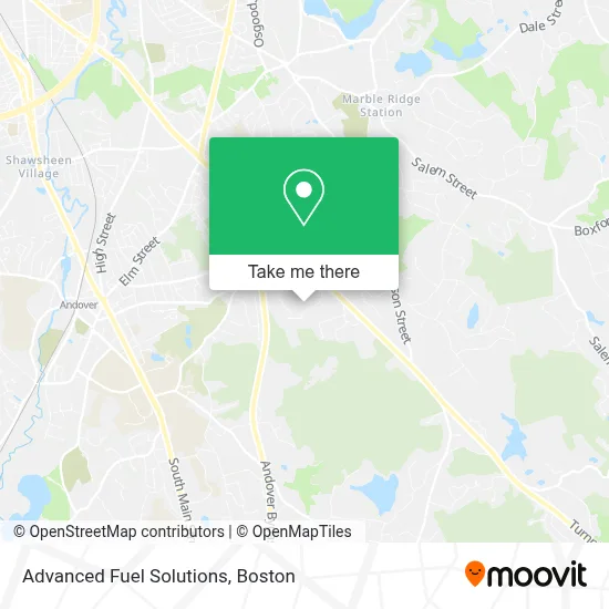 Advanced Fuel Solutions map