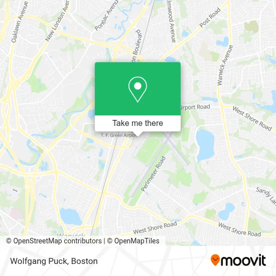 Wolfgang Puck map