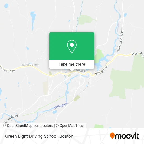 Green Light Driving School map