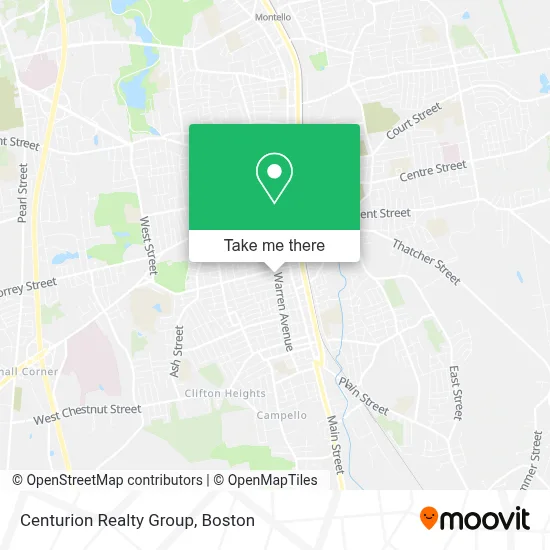 Centurion Realty Group map