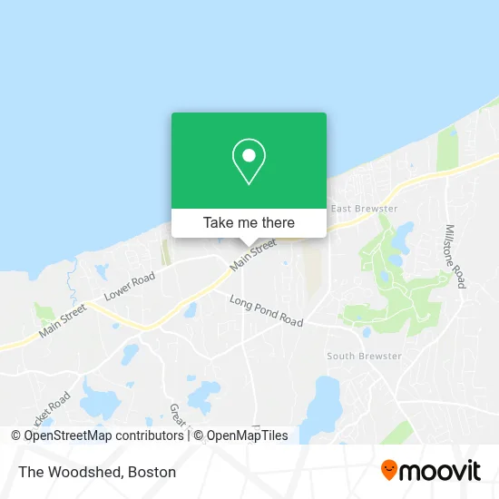 The Woodshed map