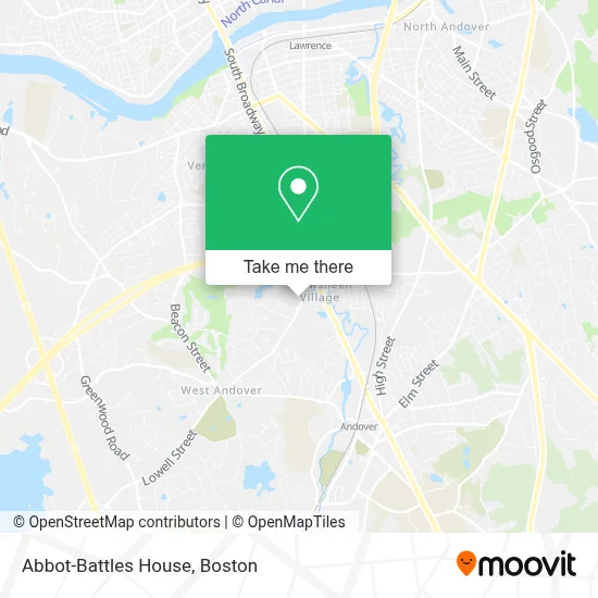 Abbot-Battles House map