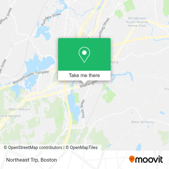Northeast Trp map