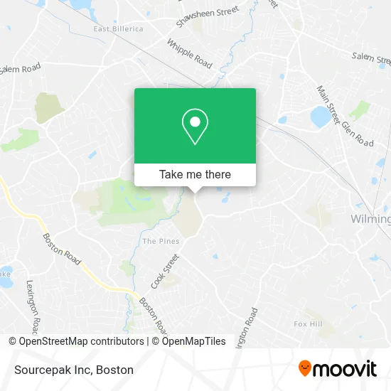 Sourcepak Inc map