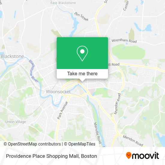 Providence Place Shopping Mall map