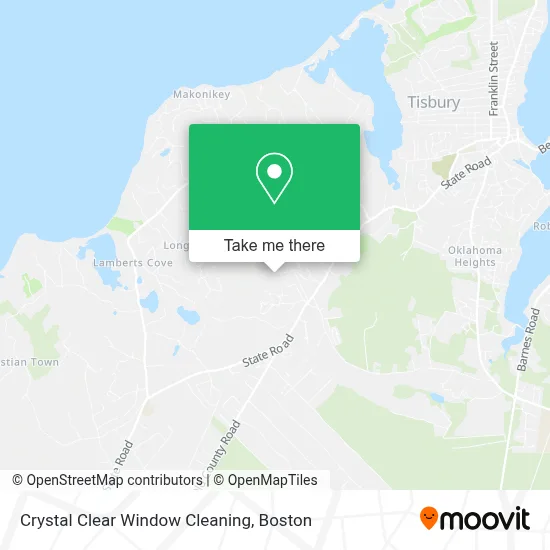 Crystal Clear Window Cleaning map