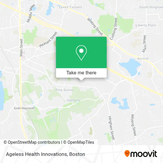 Ageless Health Innovations map