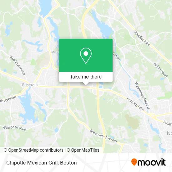 Chipotle Mexican Grill map