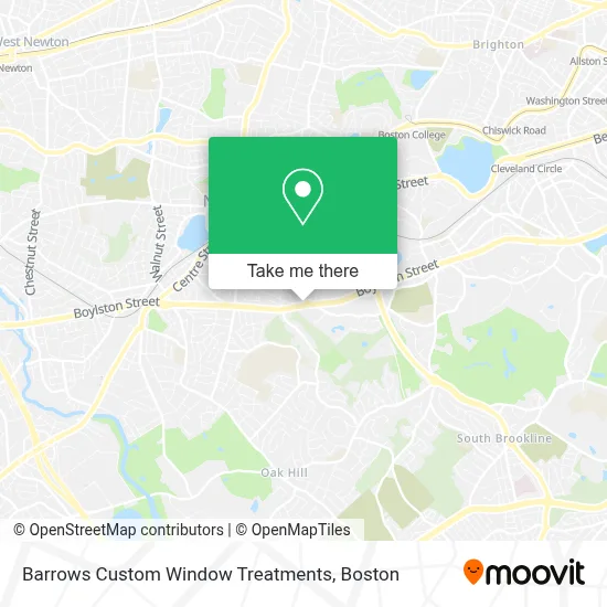 Barrows Custom Window Treatments map