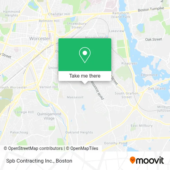 Spb Contracting Inc. map