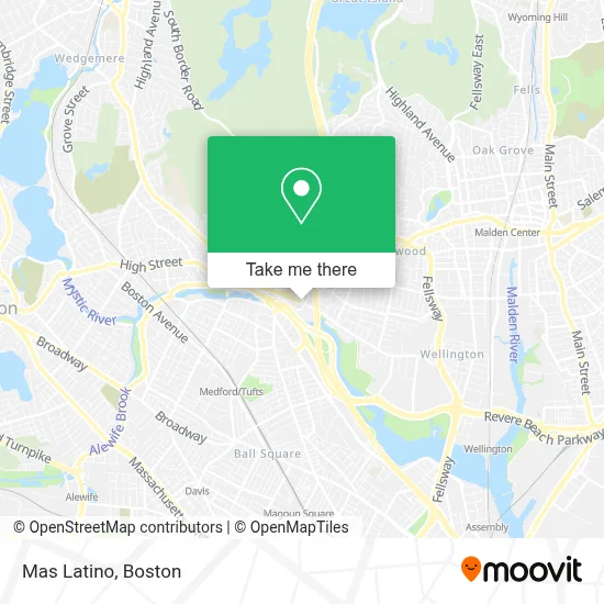 Mas Latino map