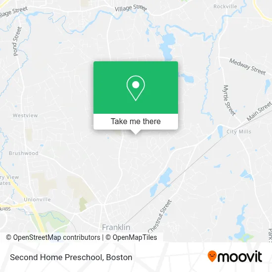 Second Home Preschool map
