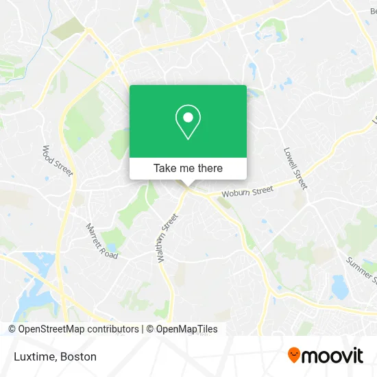 Luxtime map