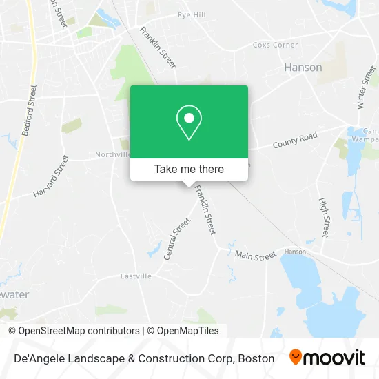 De'Angele Landscape & Construction Corp map