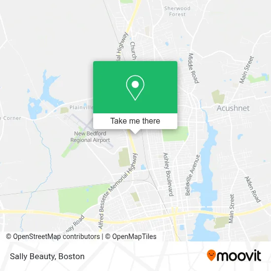 Sally Beauty map
