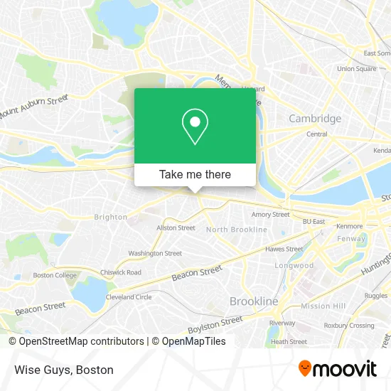 Wise Guys map