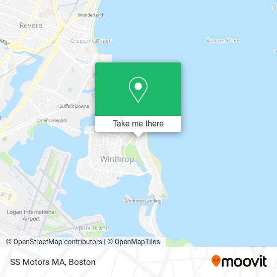 SS Motors MA map