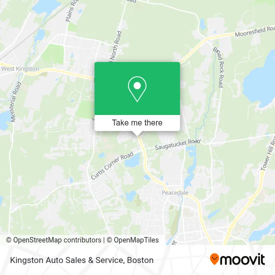 Kingston Auto Sales & Service map