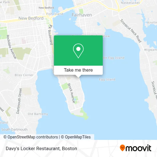 Davy's Locker Restaurant map
