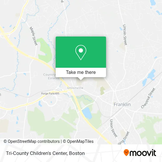 Tri-County Children's Center map