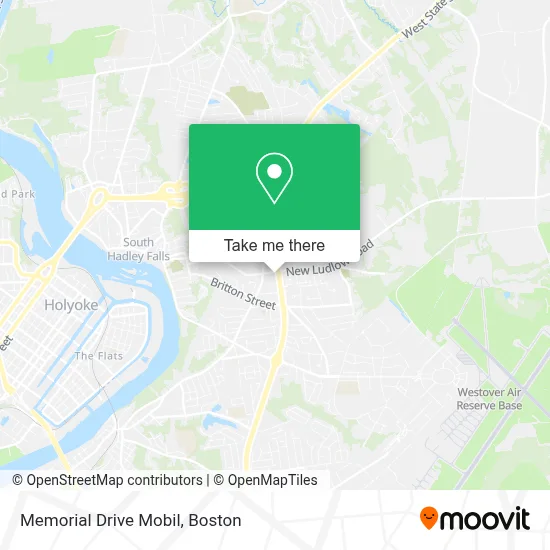 Memorial Drive Mobil map