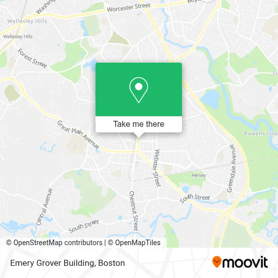 Emery Grover Building map