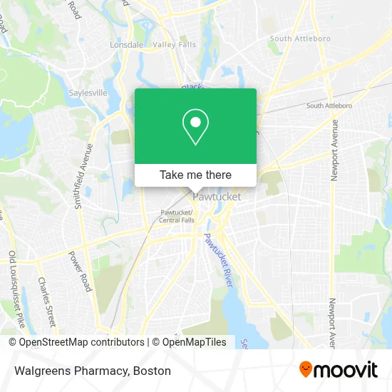 Walgreens Pharmacy map