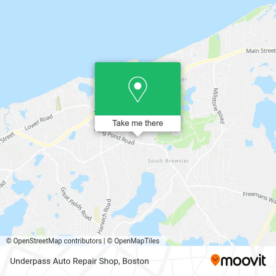 Underpass Auto Repair Shop map