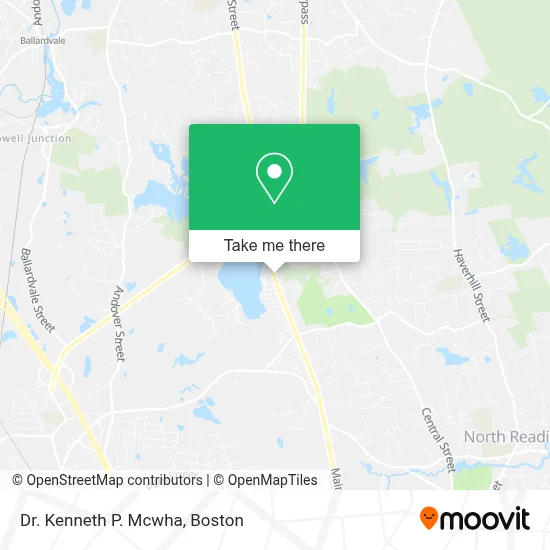 Dr. Kenneth P. Mcwha map