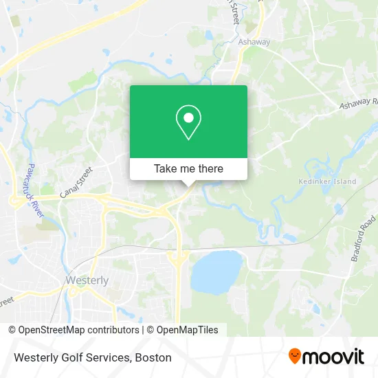 Westerly Golf Services map
