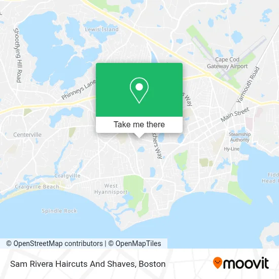 Sam Rivera Haircuts And Shaves map