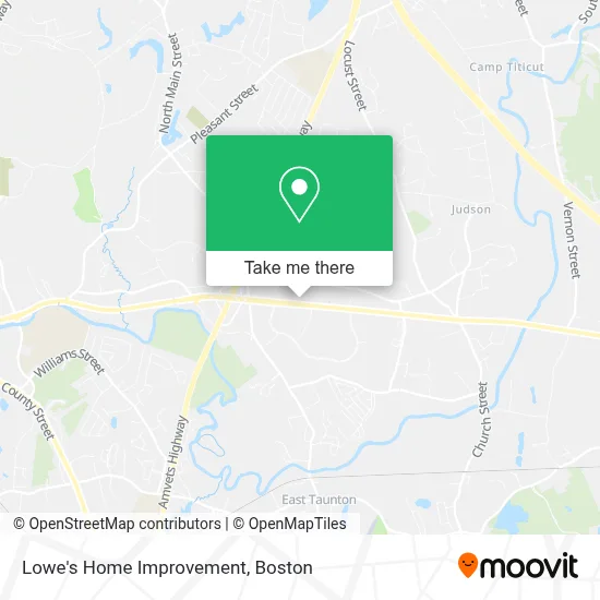 Lowe's Home Improvement map