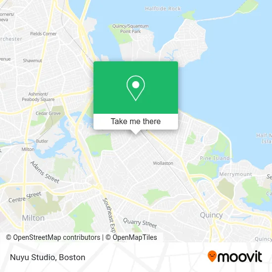 Nuyu Studio map