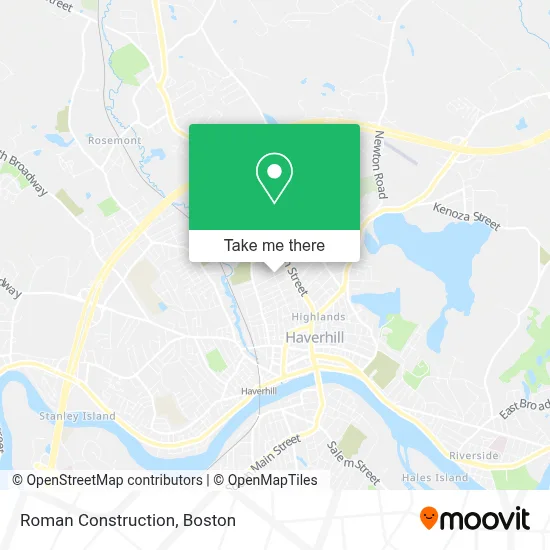 Roman Construction map