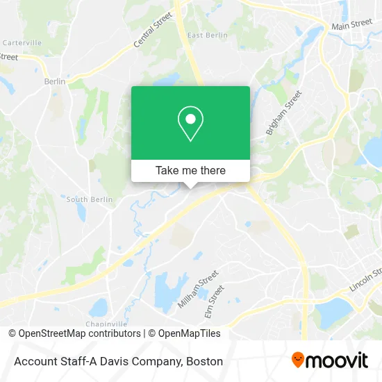 Account Staff-A Davis Company map