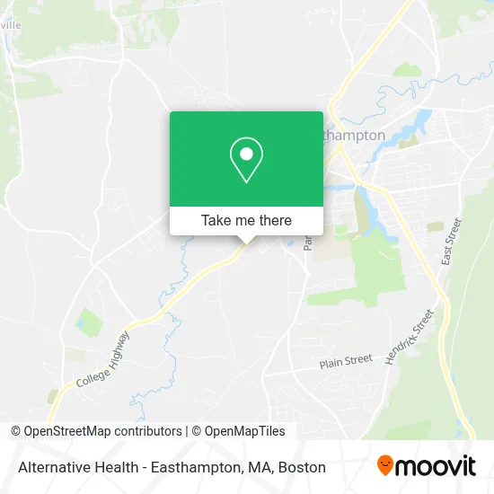 Alternative Health - Easthampton, MA map