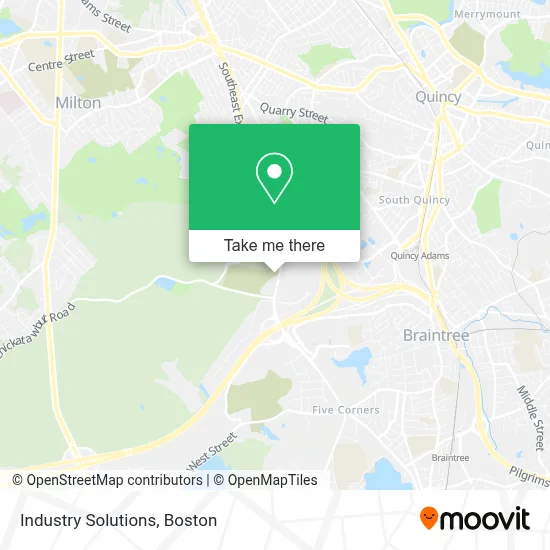 Industry Solutions map