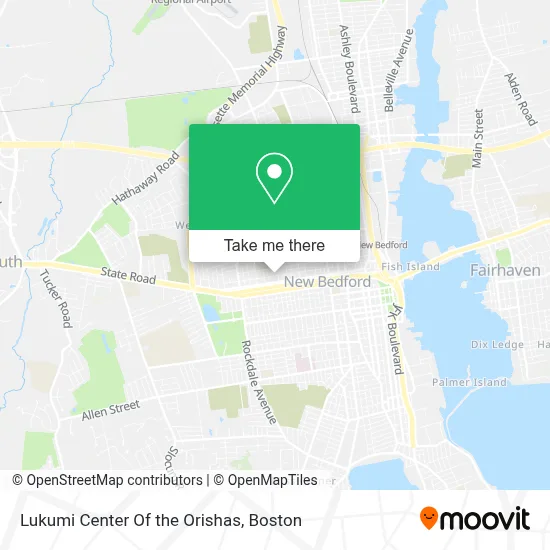 Lukumi Center Of the Orishas map