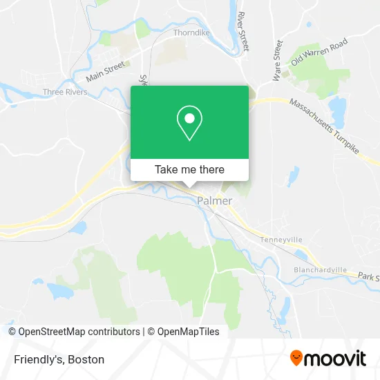 Friendly's map