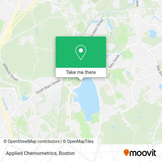 Applied Chemometrics map