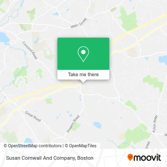 Susan Cornwall And Company map